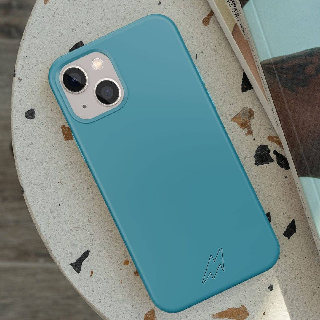 Basics iPhone 13 Mini Silicone Case Sky Blue | Macmerise