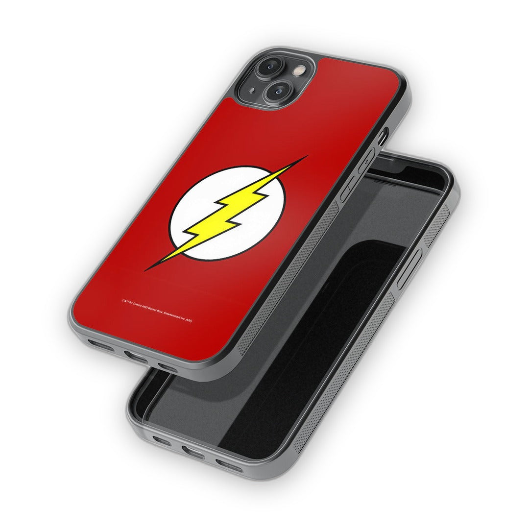 Logo Flash Glass iPhone Case for iPhone 14 Plus | Macmerise