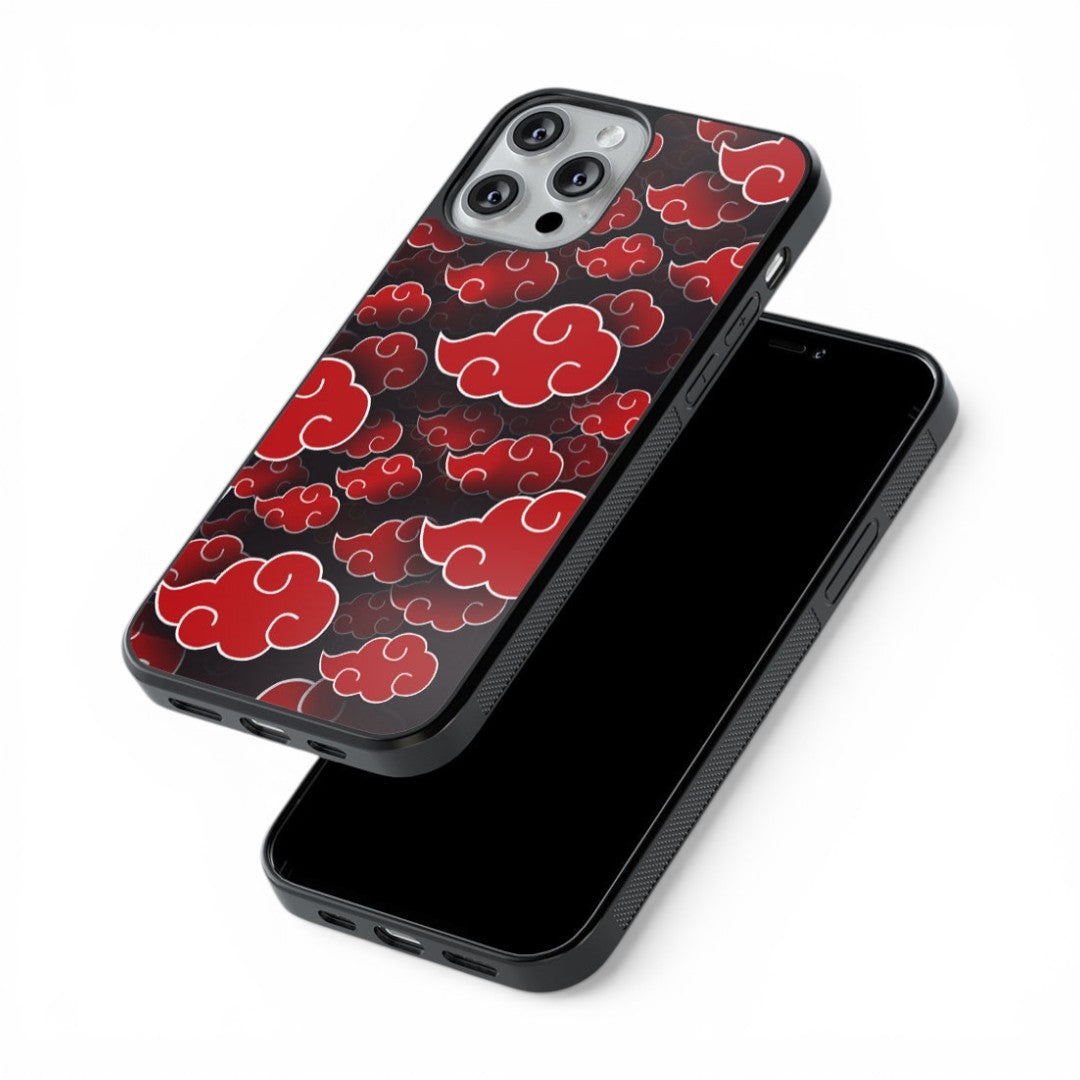 Akatsuki Clouds Glass iPhone Case for iPhone 13 Pro Max | Macmerise