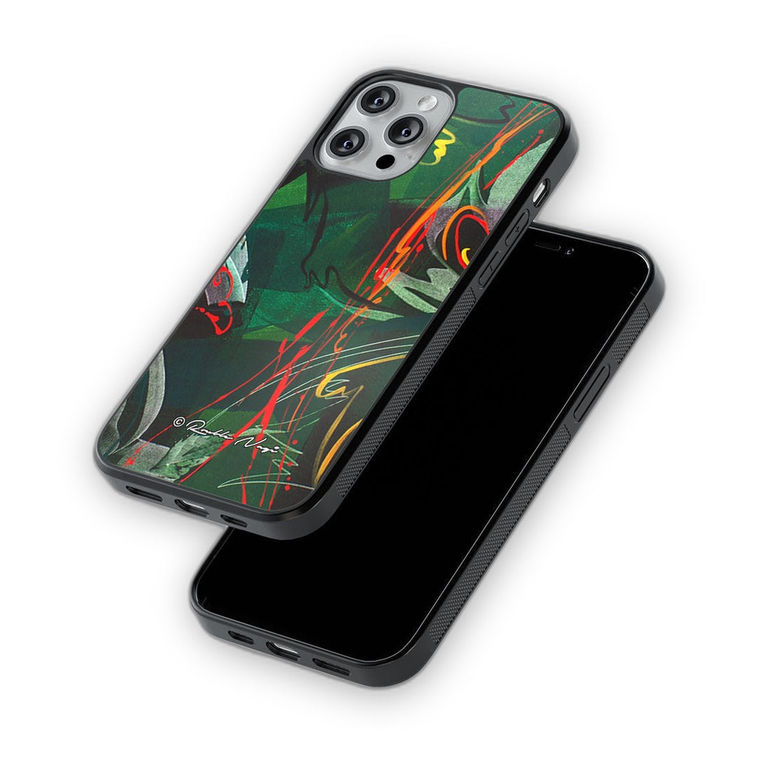 Strokes of Life Glass iPhone Case for iPhone 12 | Macmerise