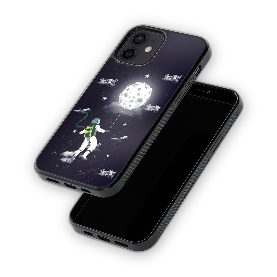 Spaceman Glass iPhone Case for iPhone 12 | Macmerise
