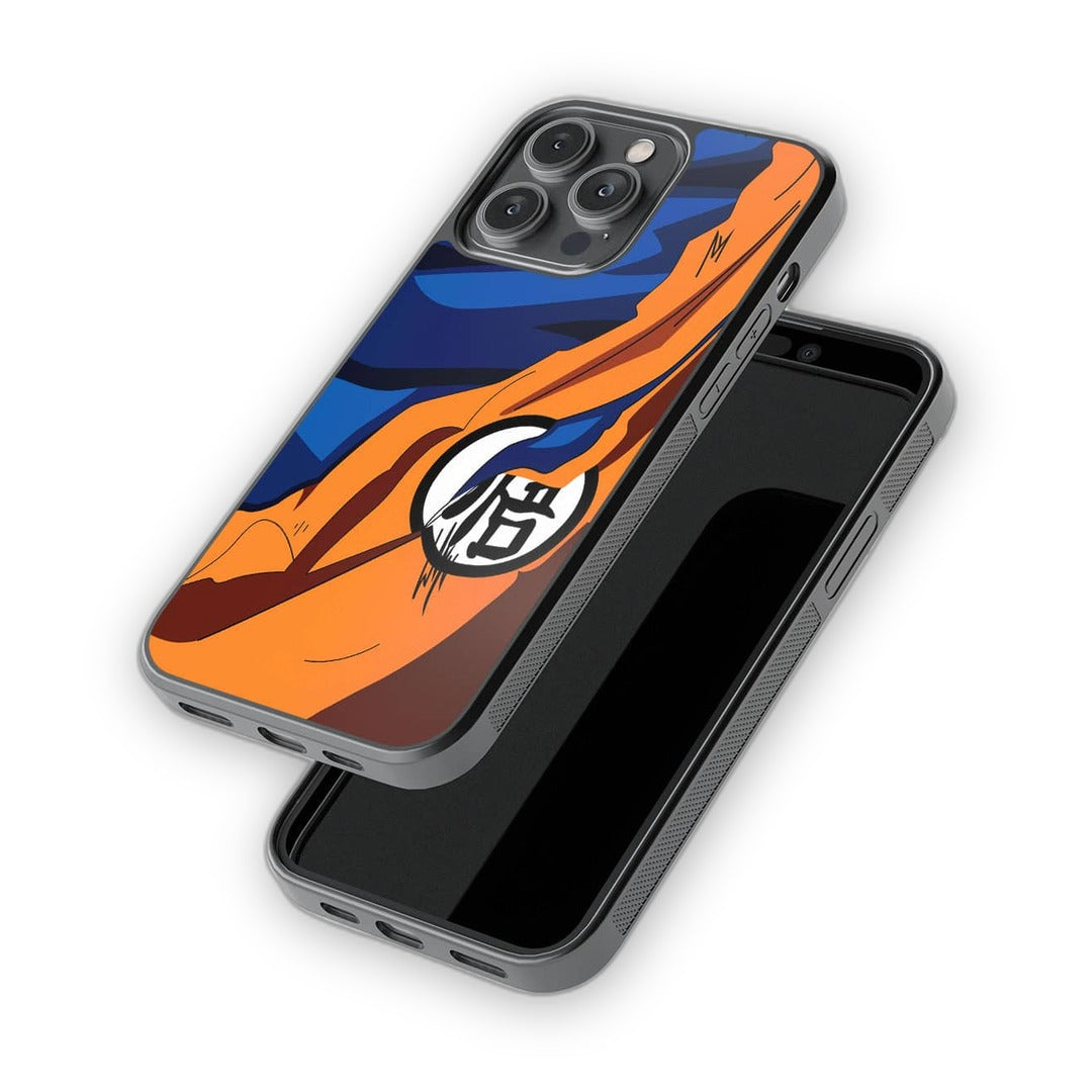 Goku Training Glass iPhone Case for iPhone 14 Pro Max | Macmerise