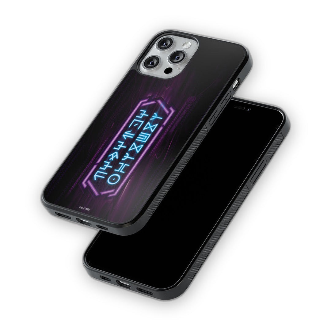 Wakanda Forever Script Glass iPhone Case for iPhone 13 Pro Max | Macmerise