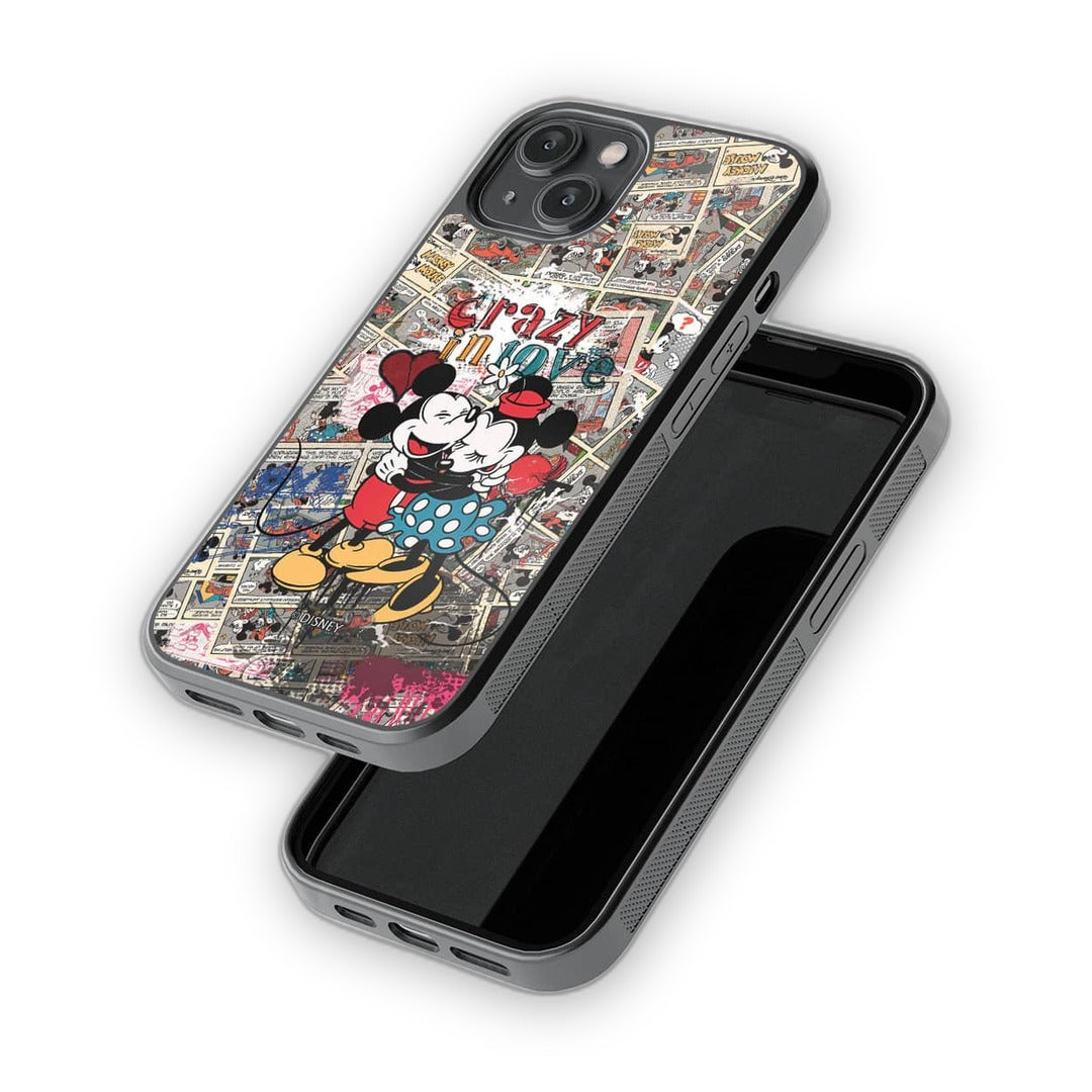 Crazy in Love Glass iPhone Case for iPhone 14 | Macmerise