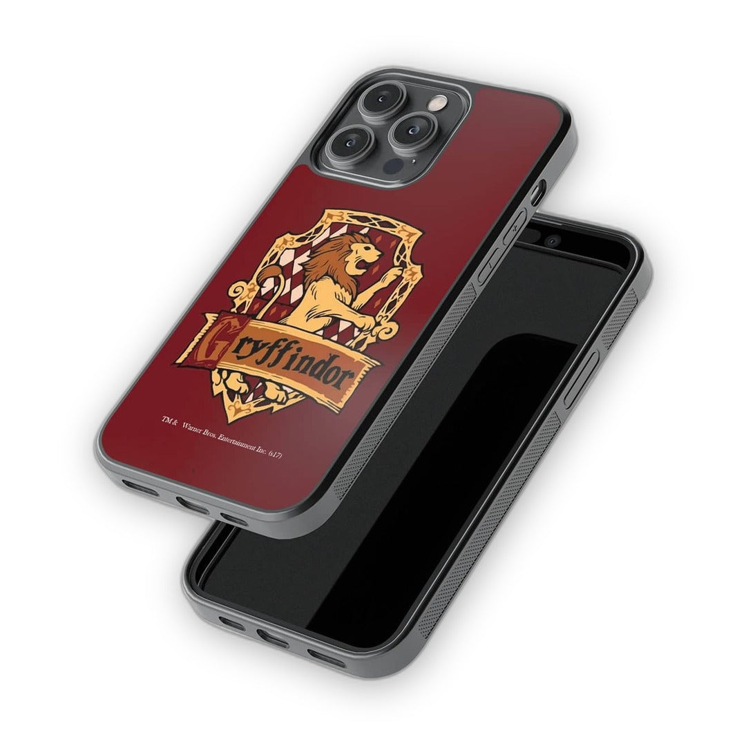 Crest Gryffindor Glass iPhone Case for iPhone 14 Pro Max | Macmerise
