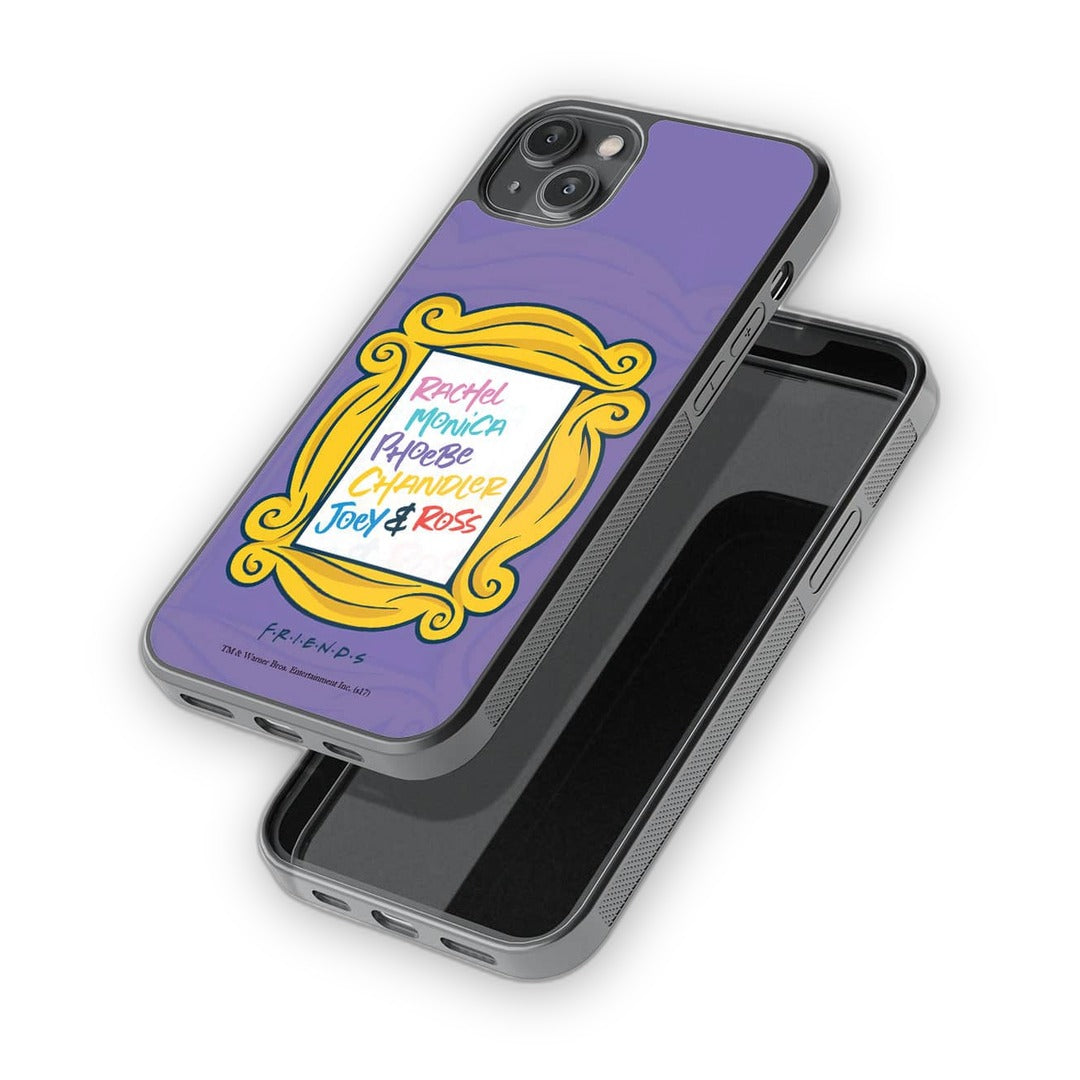 Framed in Friendship Glass iPhone Case for iPhone 14 Plus | Macmerise