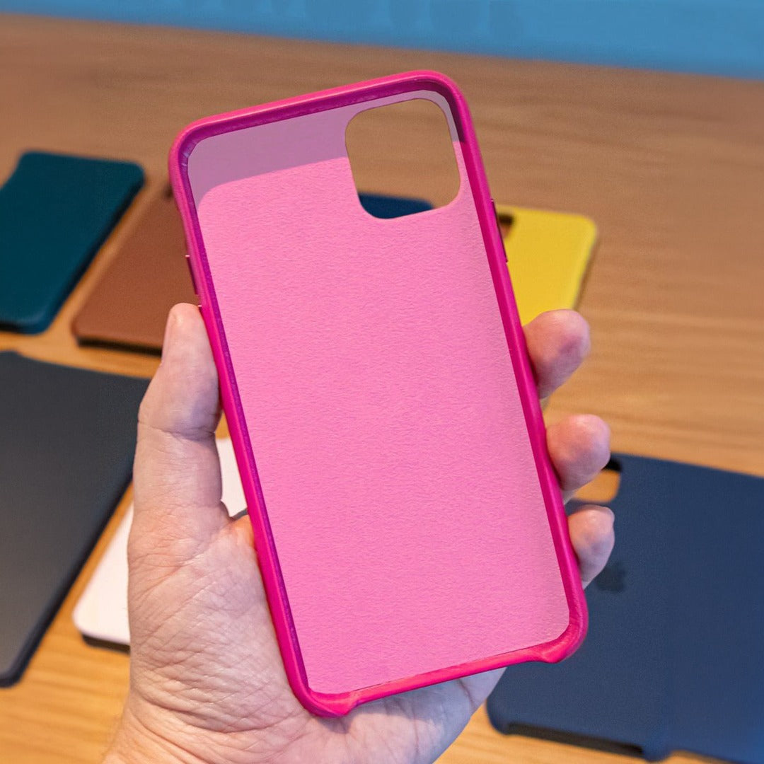 Basics iPhone 11 Pro Silicone Case Fuschia Pink | Macmerise