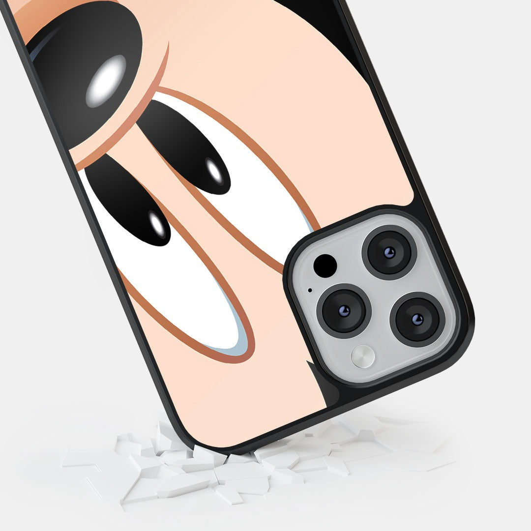 Zoom Up Mickey Glass iPhone Case for iPhone 12 Pro | Macmerise