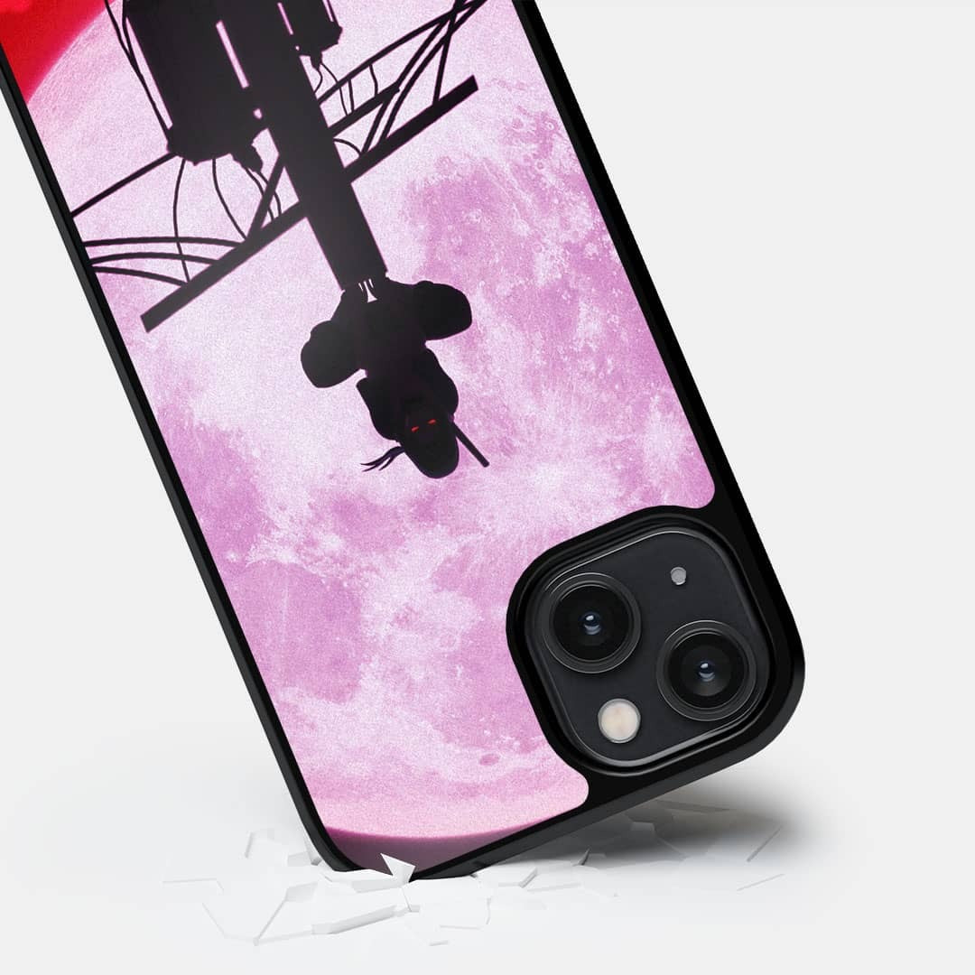 Itachi Uchiha Glass iPhone Case for iPhone 14 | Macmerise