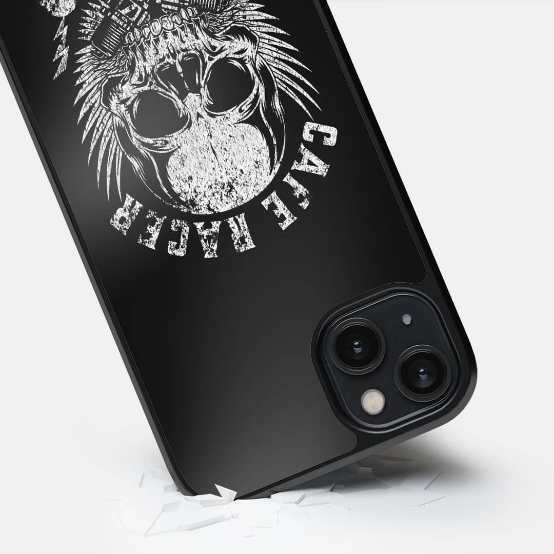 Skull Rider Glass iPhone Case for iPhone 14 Plus | Macmerise