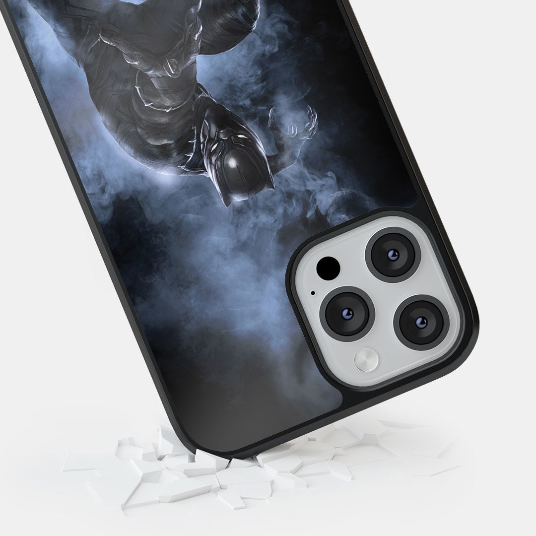 Black Panther Attack Glass iPhone Case for iPhone 12 Pro Max | Macmerise