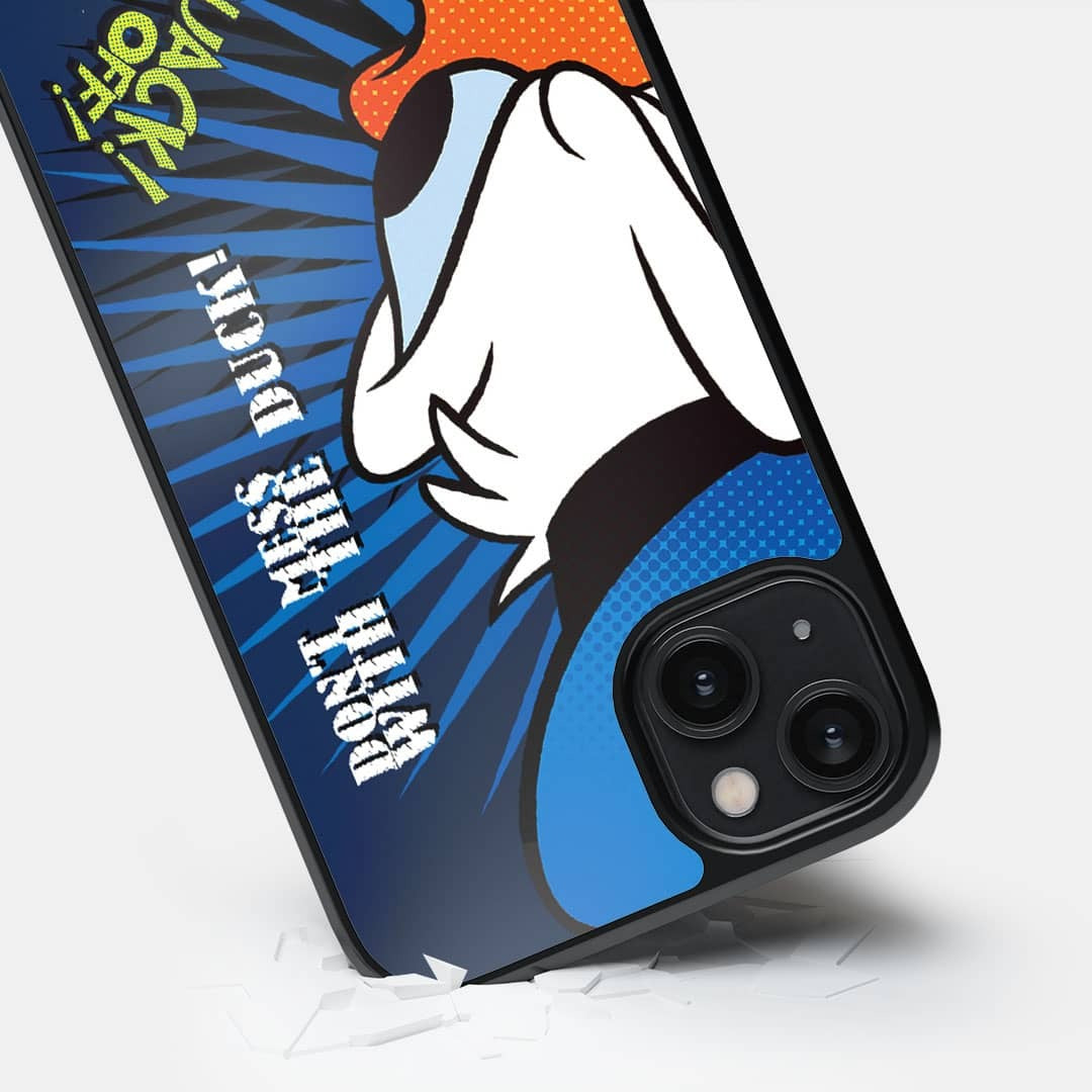 Quack Off Glass iPhone Case for iPhone 14 Plus | Macmerise