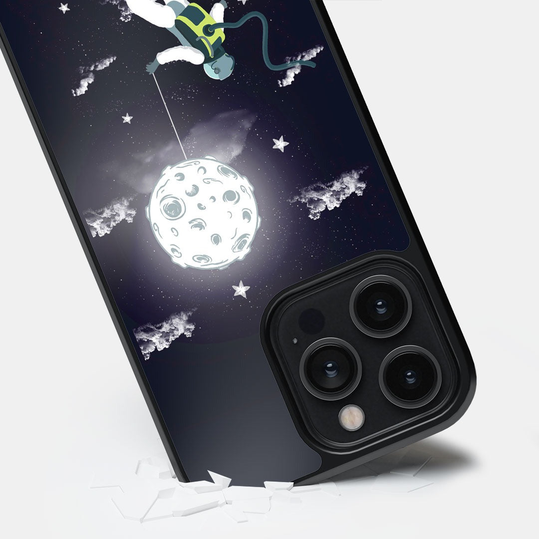 Spaceman Glass iPhone Case for iPhone 14 Pro Max | Macmerise