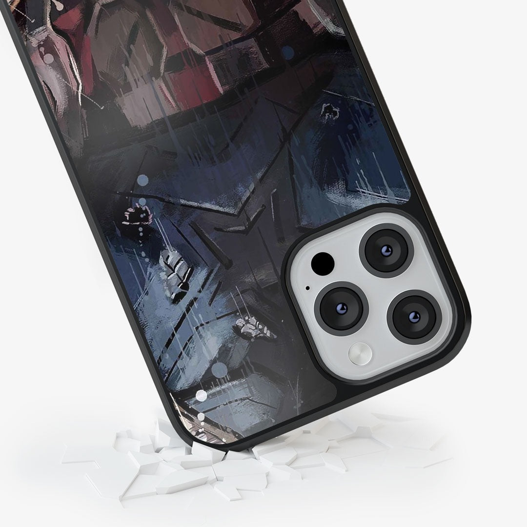 Grunge Suit Steve Glass iPhone Case for iPhone 13 Pro | Macmerise