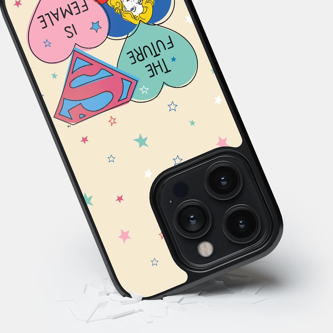 Supergirl Future Glass iPhone Case for iPhone 14 Pro | Macmerise