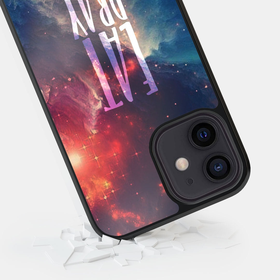 Eat Pray Slay Glass iPhone Case for iPhone 12 | Macmerise