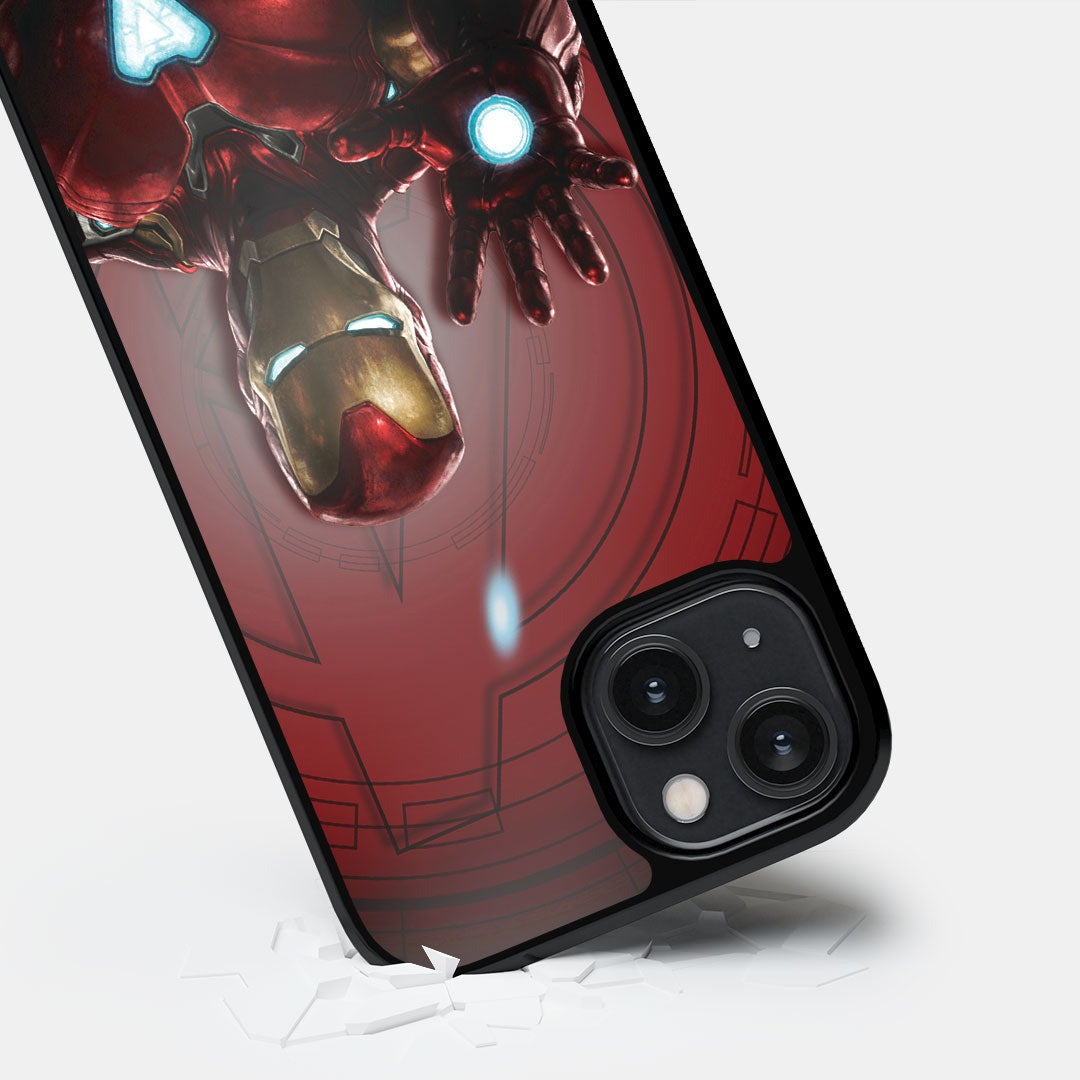 Iron Man Mark L Armour Glass iPhone Case for iPhone 14 | Macmerise