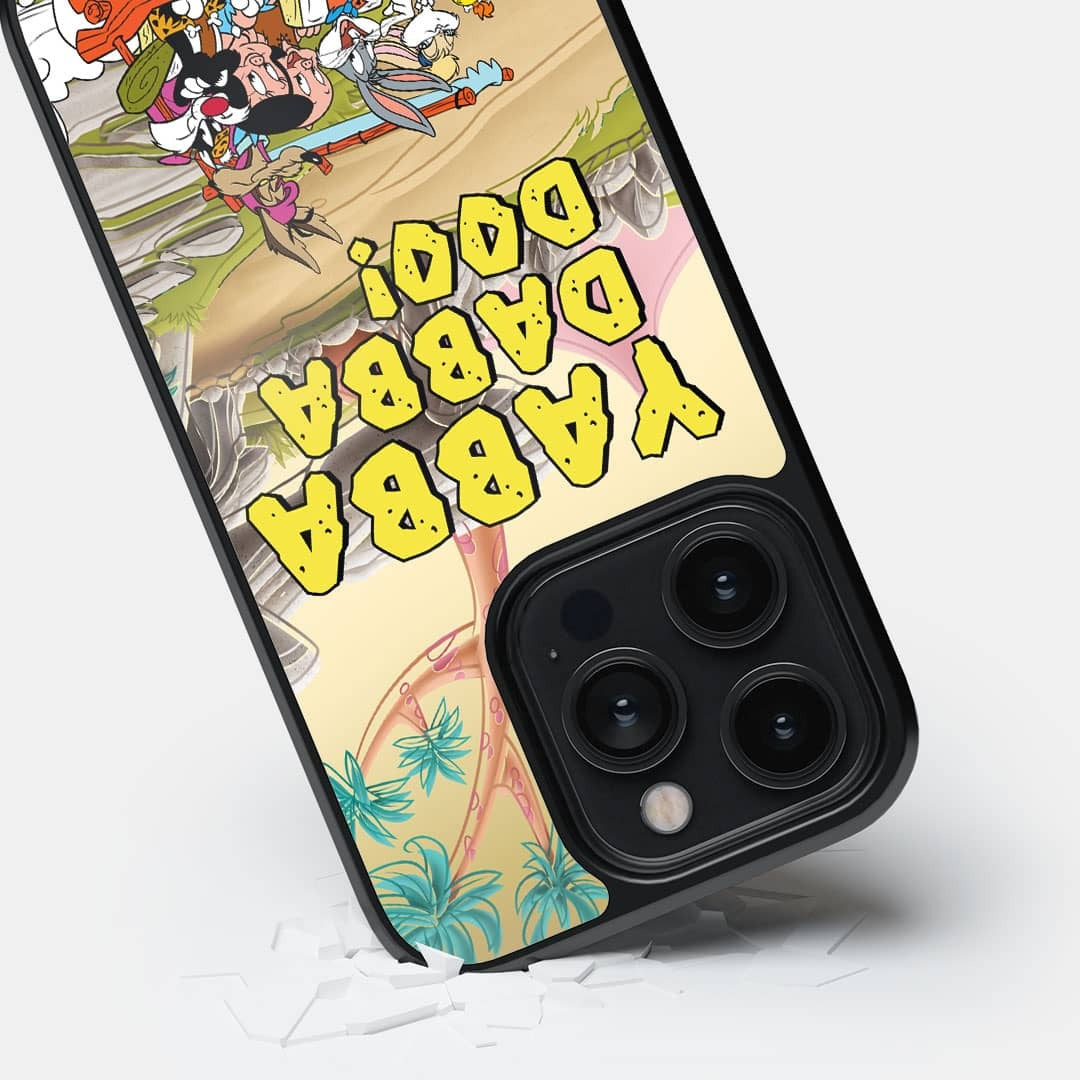 Looney Tunes Mania Glass iPhone Case for iPhone 14 Pro | Macmerise