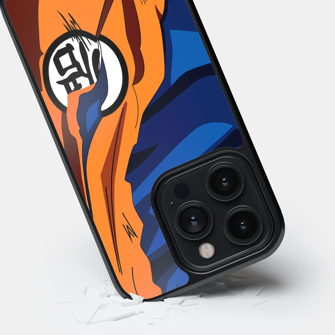 Goku Training Glass iPhone Case for iPhone 14 Pro | Macmerise