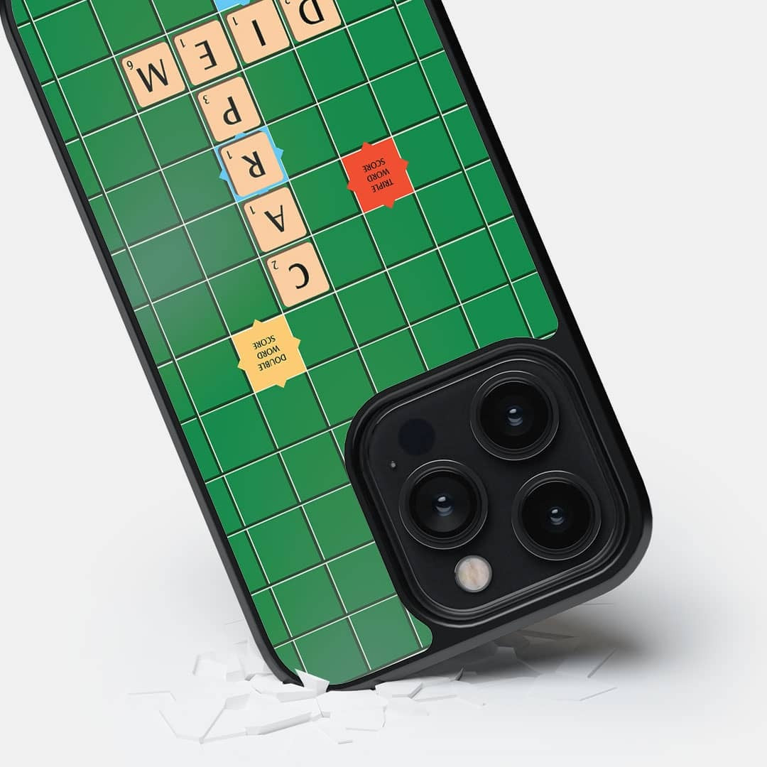 Scrabble Game Glass iPhone Case for iPhone 14 Pro | Macmerise