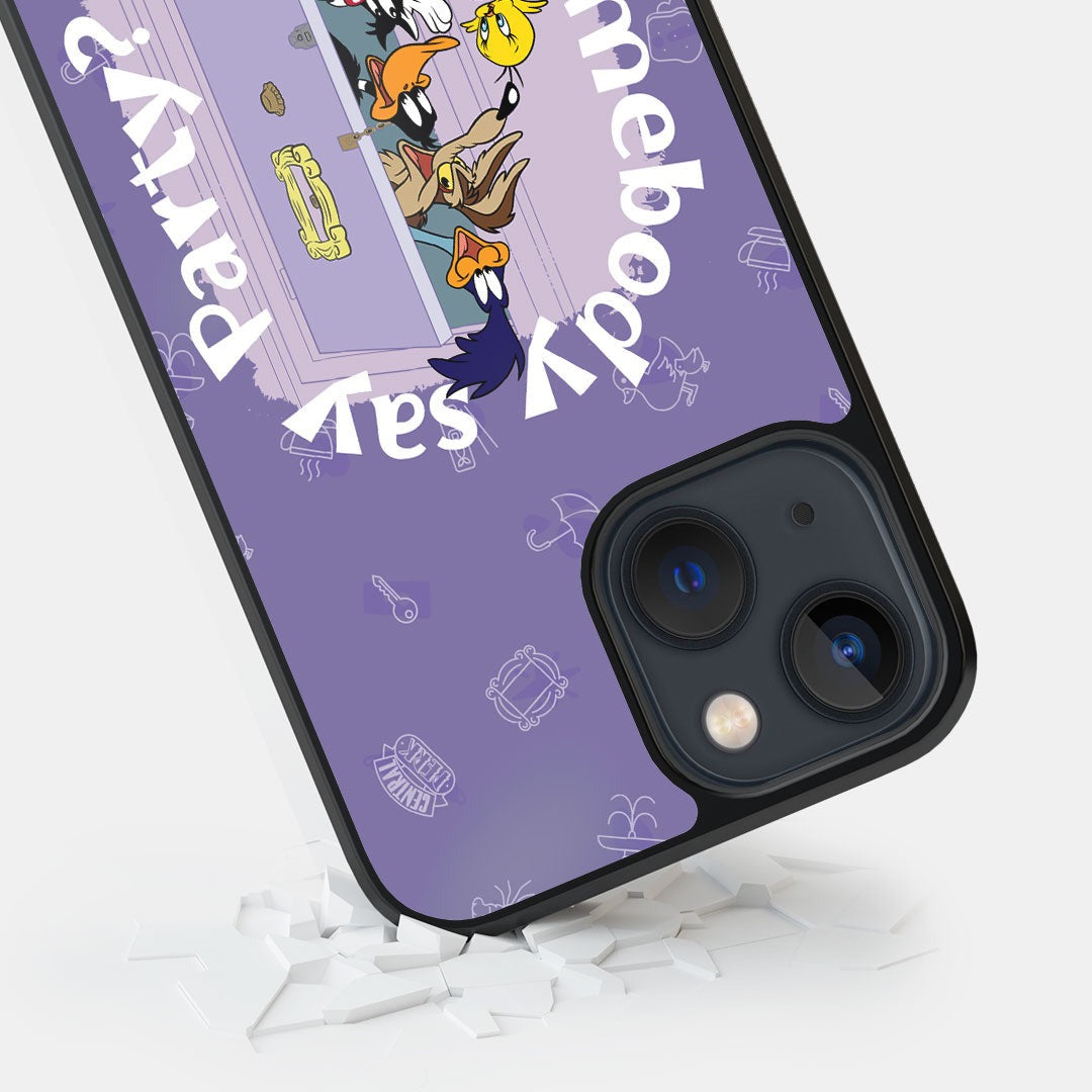 Did Somebody Say Party Glass iPhone Case for iPhone 13 | Macmerise