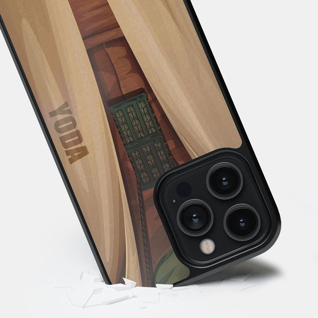 Attire Yoda Glass iPhone Case for iPhone 14 Pro Max | Macmerise