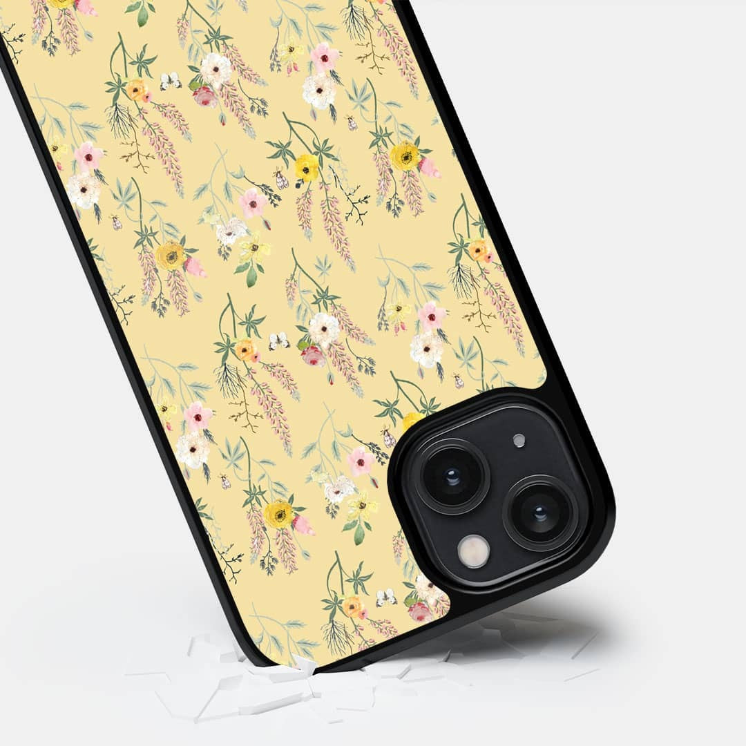 Payal Singhal Lemon Garden Glass iPhone Case for iPhone 14 | Macmerise