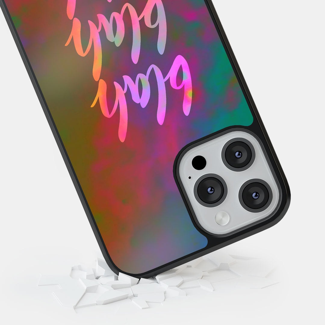 Blah Blah Glass iPhone Case for iPhone 12 Pro Max | Macmerise