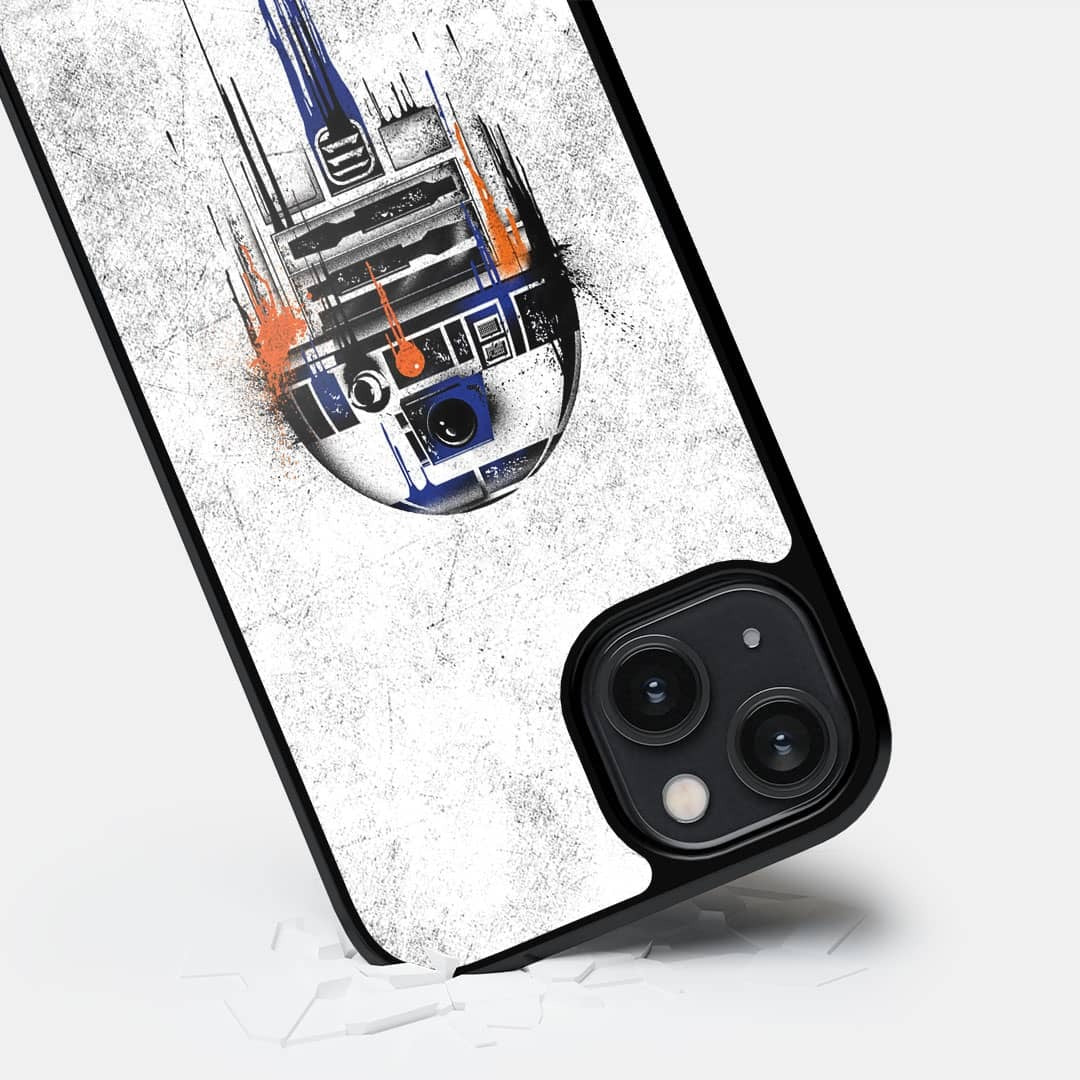 Astro Droid Glass iPhone Case for iPhone 14 | Macmerise