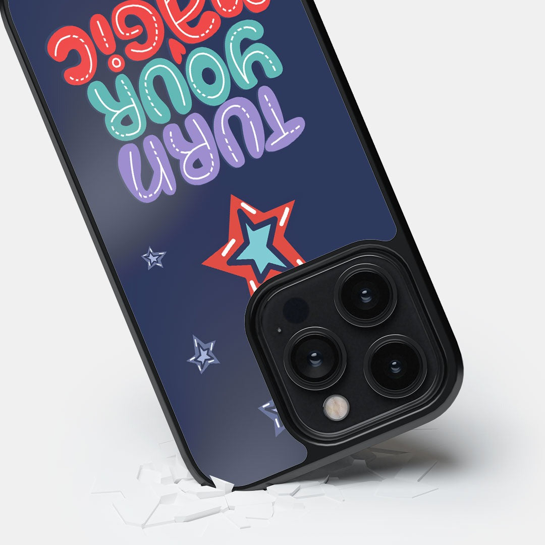 Turn Your Magic On Glass iPhone Case for iPhone 14 Pro | Macmerise