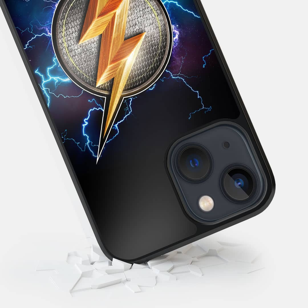 Flash Storm Glass iPhone Case for iPhone 13 | Macmerise