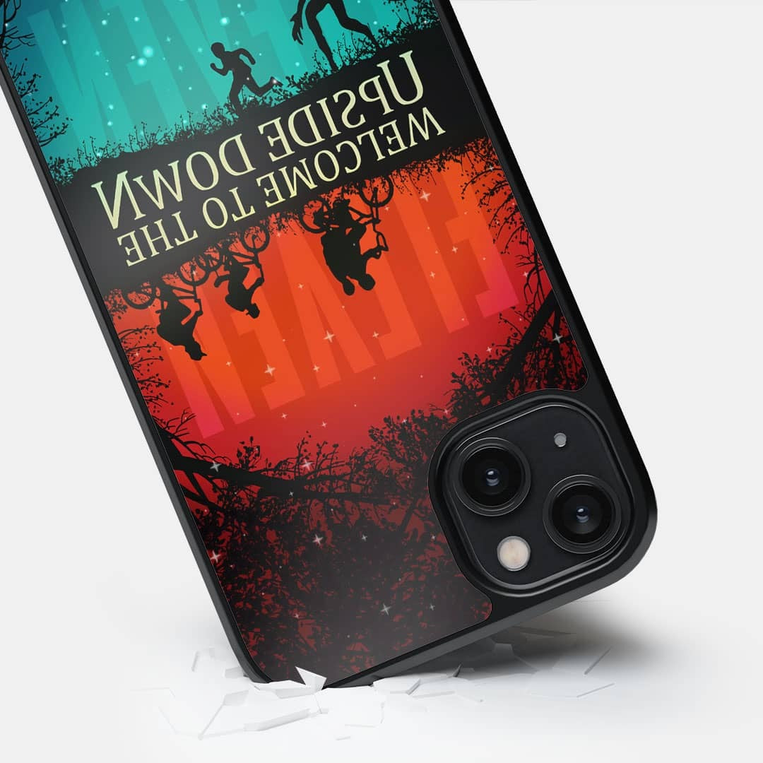 Upside Down Glass iPhone Case for iPhone 14 Plus | Macmerise