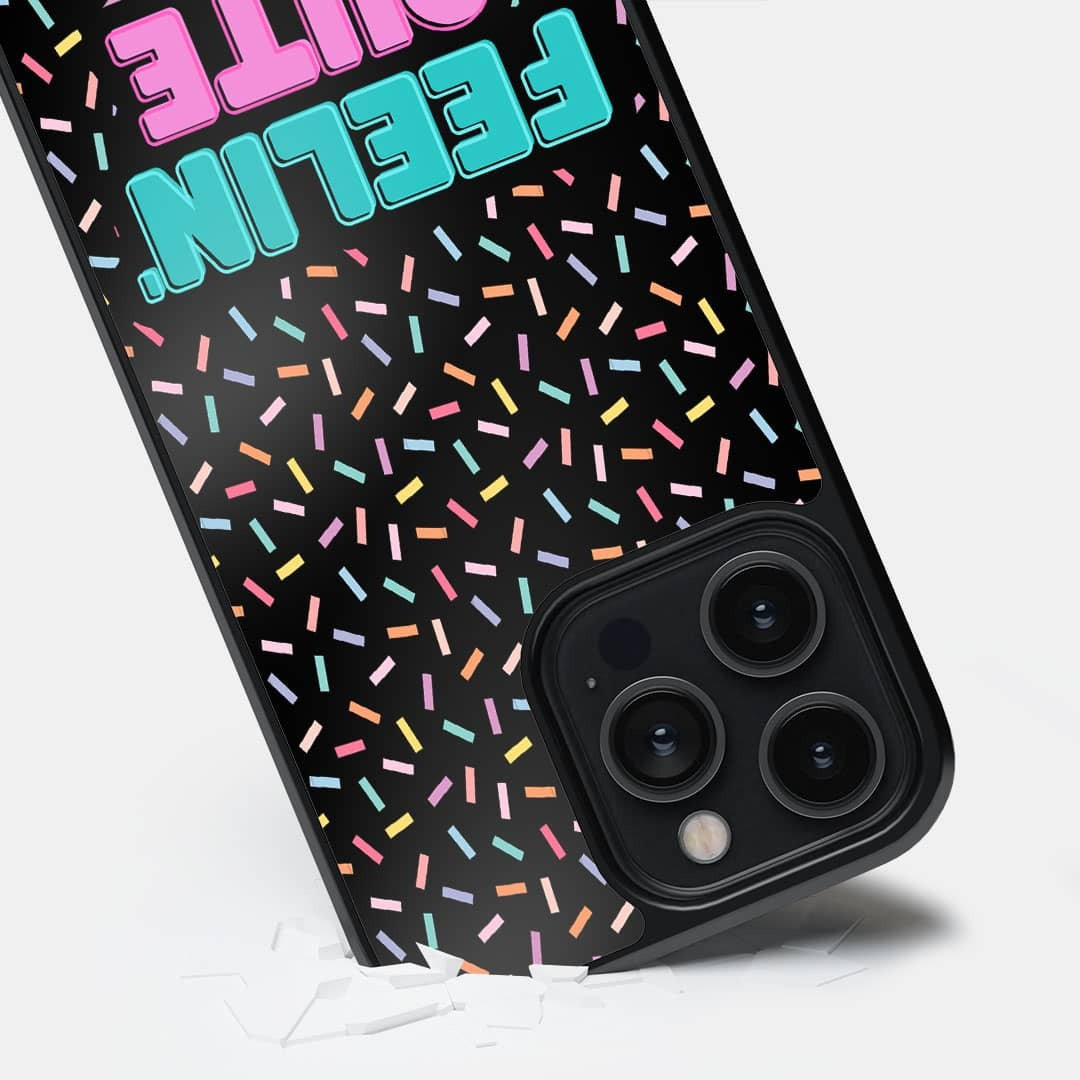 Feelin Cute Glass iPhone Case for iPhone 14 Pro Max | Macmerise