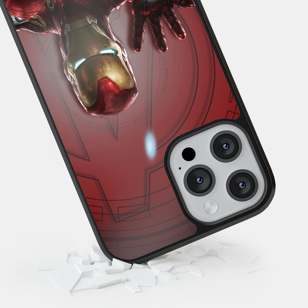 Iron Man Mark L Armour Glass iPhone Case for iPhone 12 Pro | Macmerise