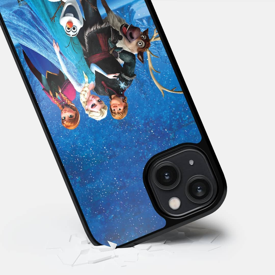 Frozen Together Glass iPhone Case for iPhone 14 | Macmerise