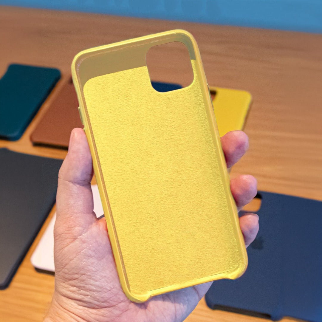 Basics iPhone 11 Pro Max Silicone Case Yellow | Macmerise