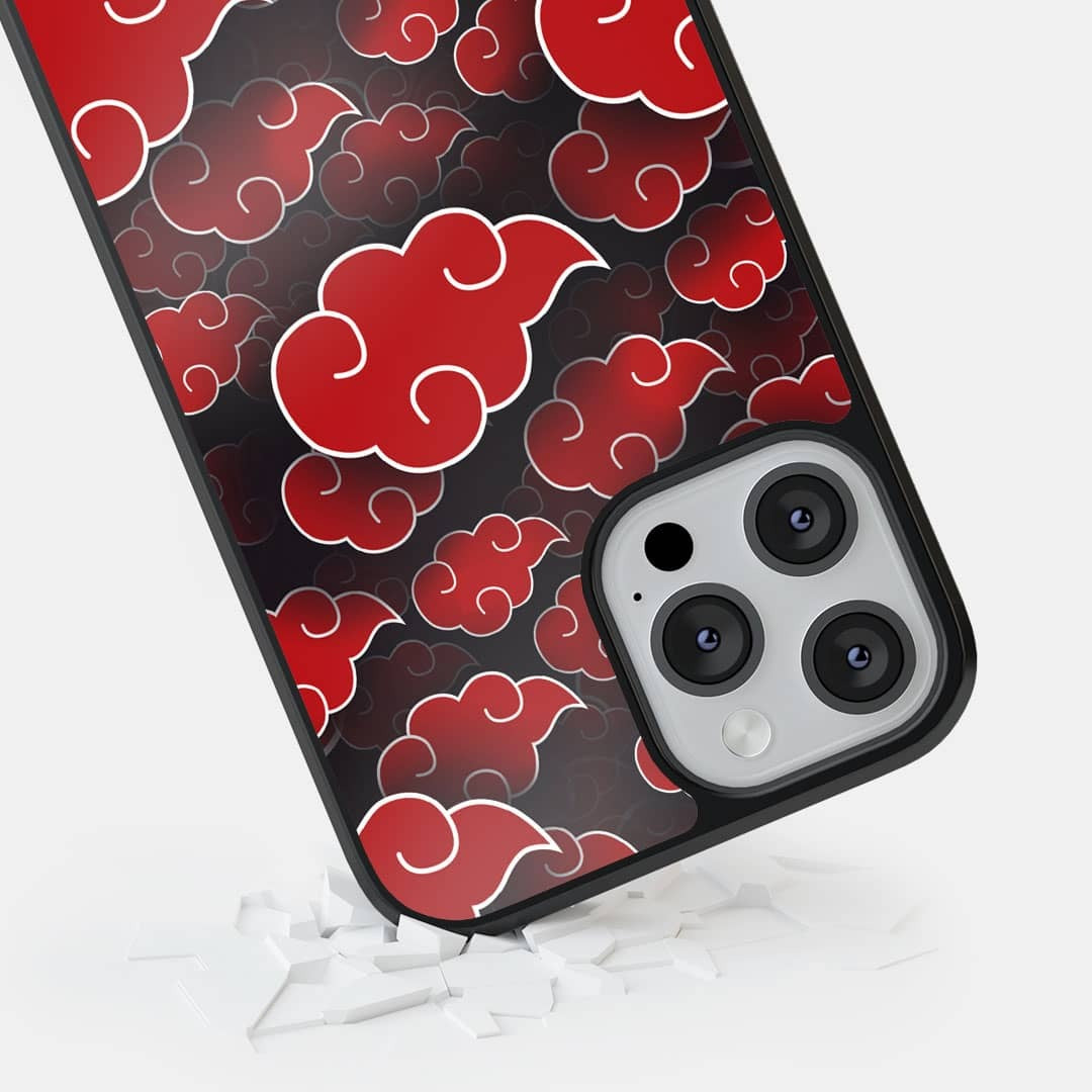 Akatsuki Clouds Glass iPhone Case for iPhone 12 Pro | Macmerise