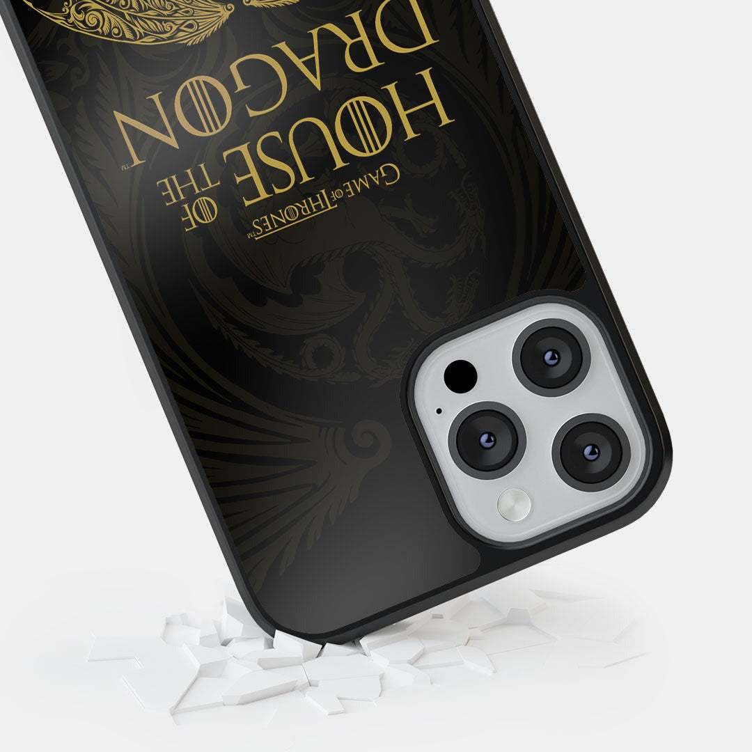 Winged Targaryen Crest Glass iPhone Case for iPhone 12 Pro | Macmerise