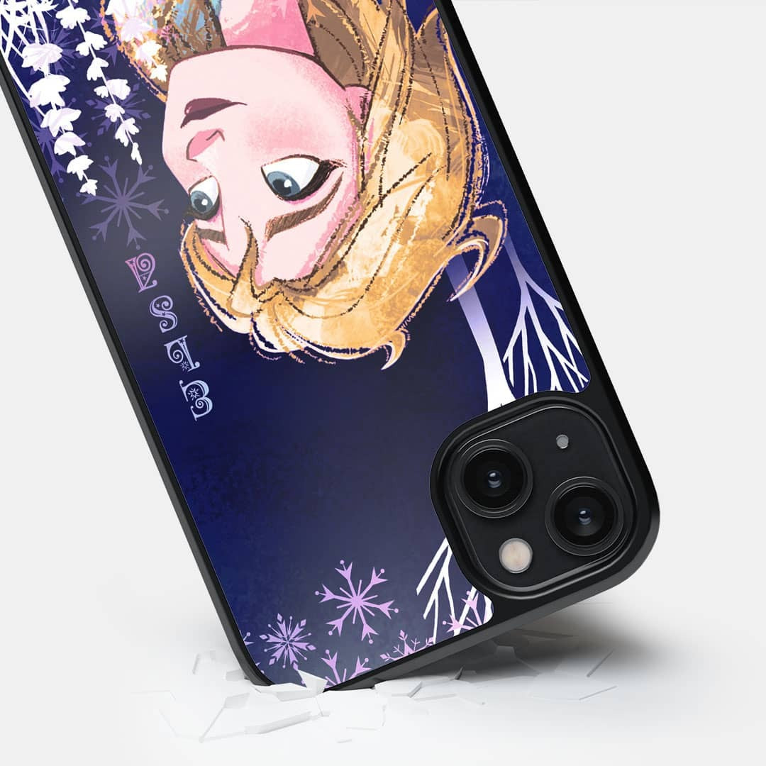 Strong Elsa Glass iPhone Case for iPhone 14 Plus | Macmerise