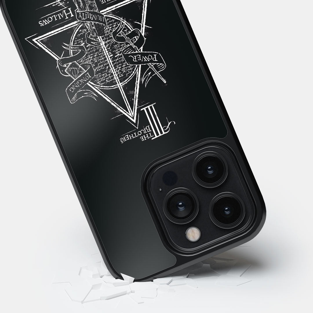 the Deathly Hallows Glass iPhone Case for iPhone 14 Pro | Macmerise
