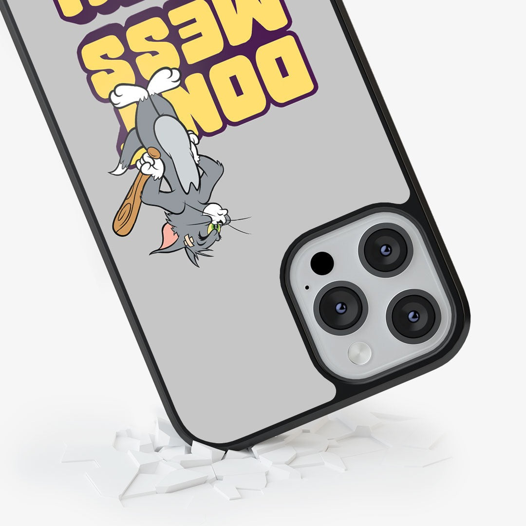 Dont Mess With Me Glass iPhone Case for iPhone 13 Pro | Macmerise