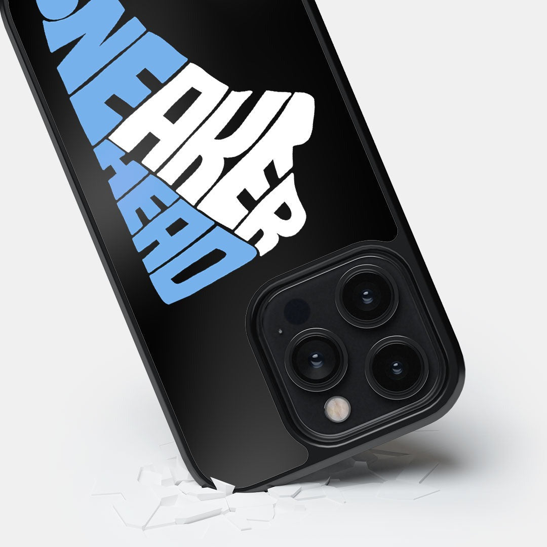 Sneakerhead Unc Blue Glass iPhone Case for iPhone 14 Pro | Macmerise