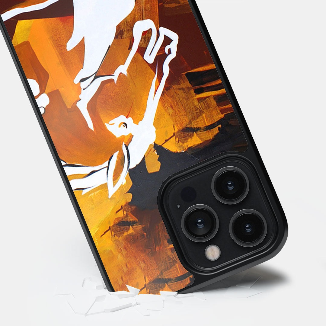 Glory Run Glass iPhone Case for iPhone 14 Pro Max | Macmerise