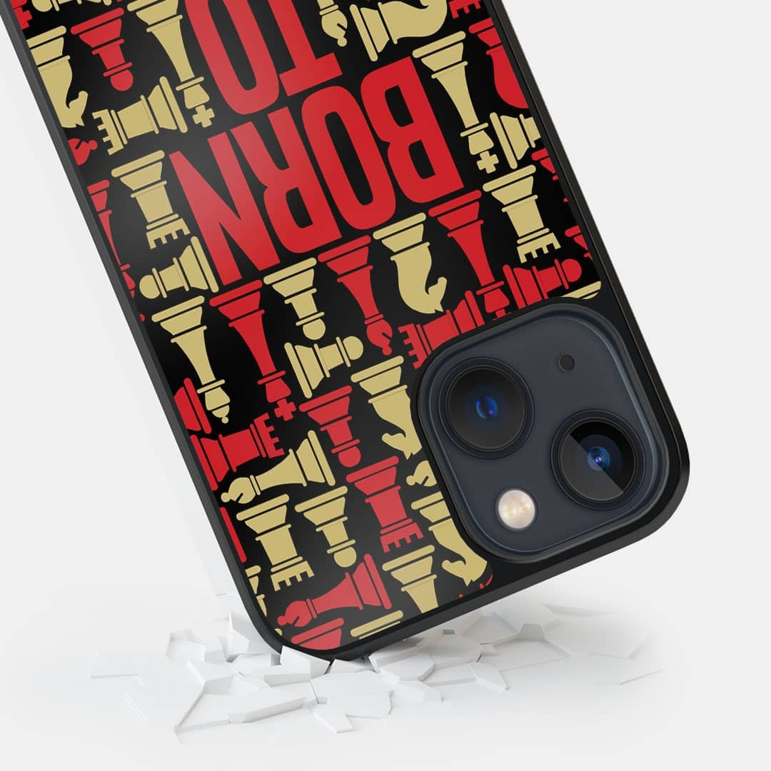 Born To Rule Glass iPhone Case for iPhone 13 | Macmerise