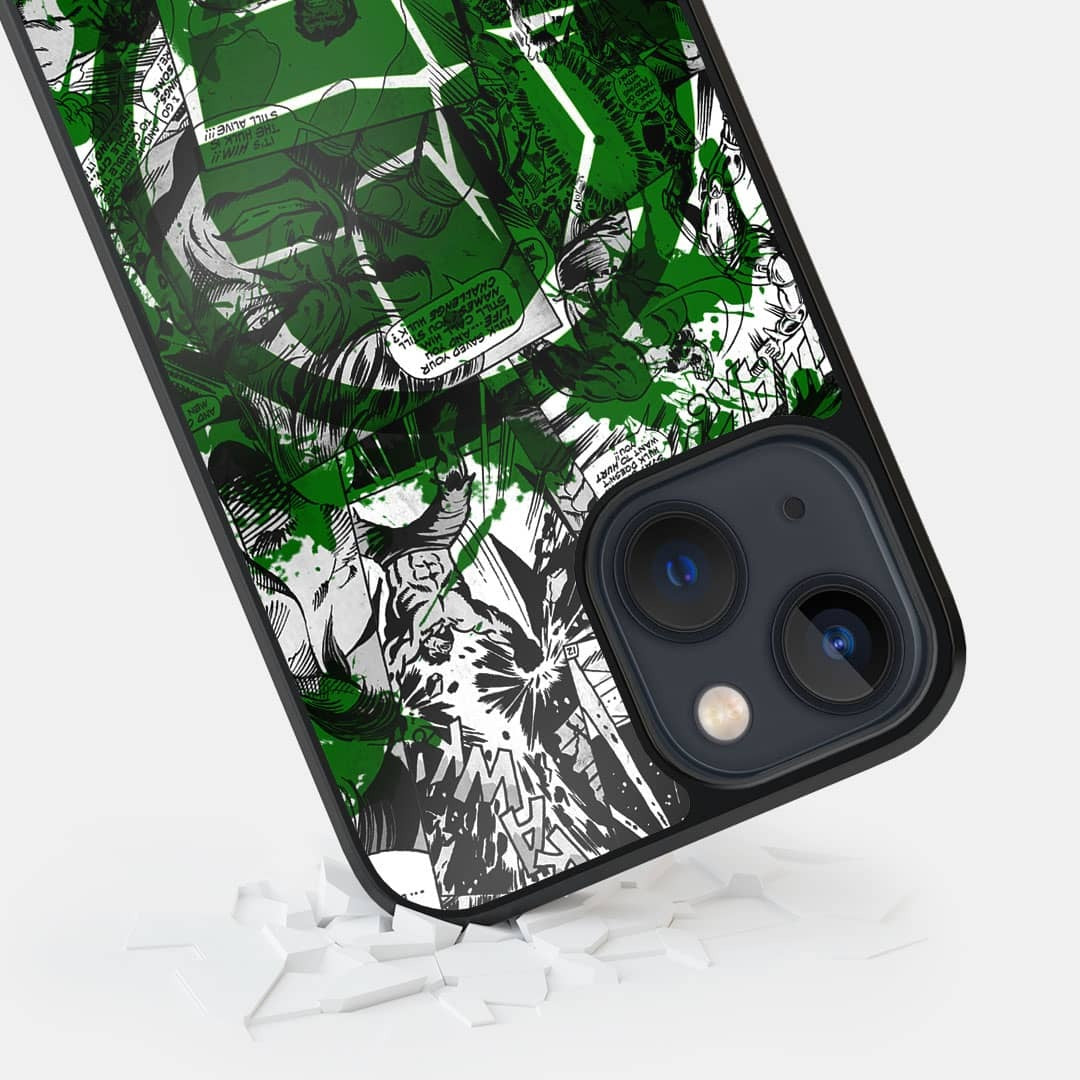 Splash Out Hulk Fist Glass iPhone Case for iPhone 13 Mini | Macmerise