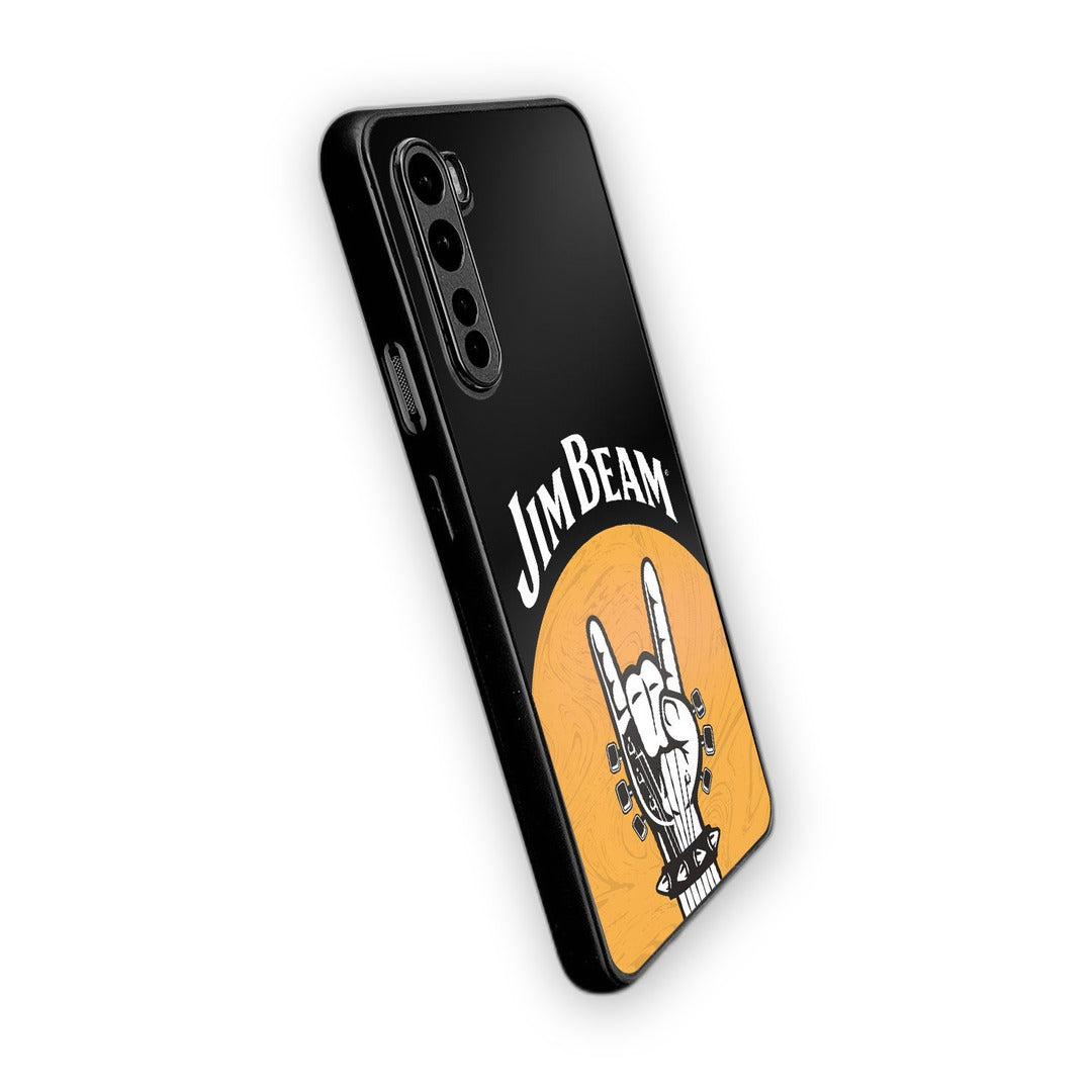 Jim Beam Rock Swag Black Phone Case for OnePlus Nord | Macmerise