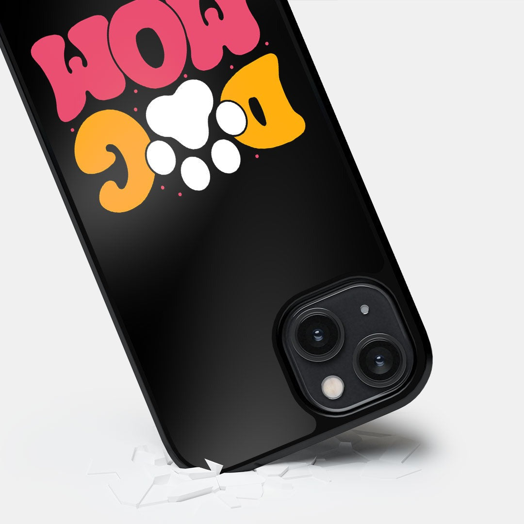 Dog Mom Glass iPhone Case for iPhone 14 | Macmerise