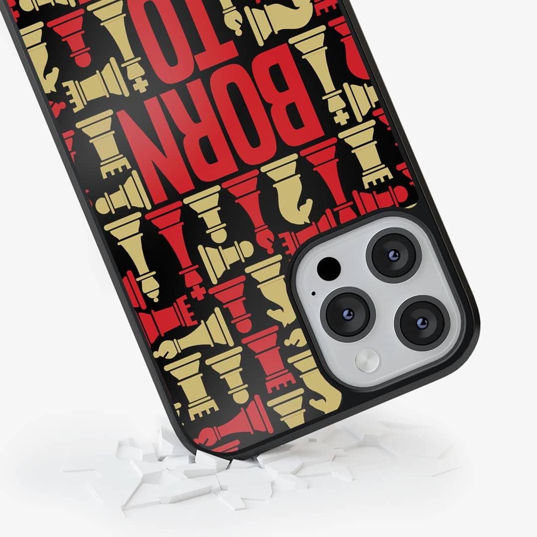 Born To Rule Glass iPhone Case for iPhone 13 Pro | Macmerise