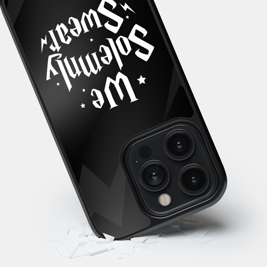 Mischief Makers Swear Glass iPhone Case for iPhone 14 Pro | Macmerise