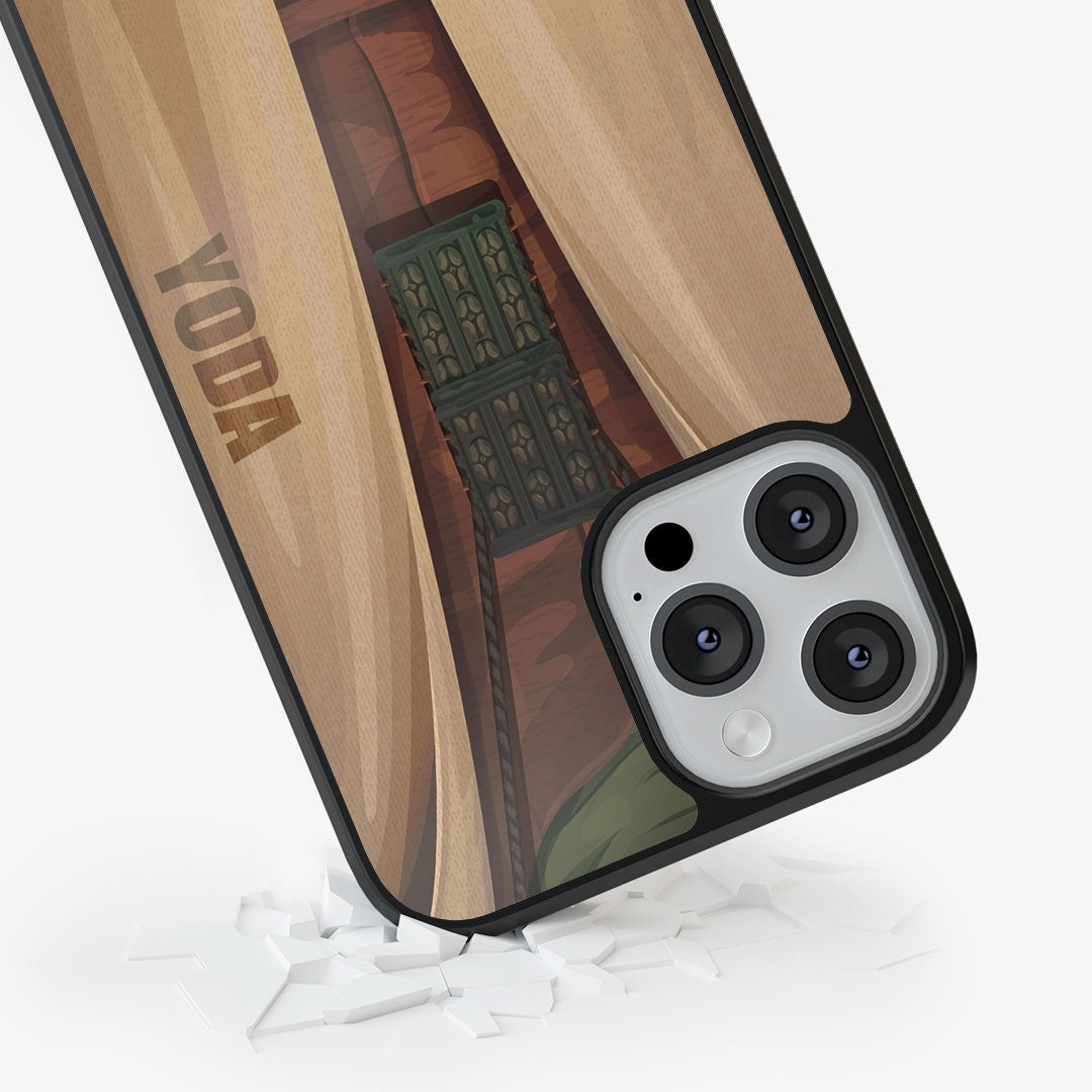 Attire Yoda Glass iPhone Case for iPhone 13 Pro | Macmerise